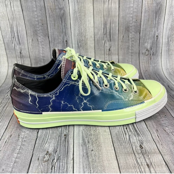 Converse Chuck 70 Low Pigalle Lightning Storm Mens 9.5 - Picture 2 of 10